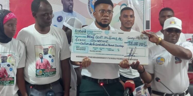 Le MDG compte payer la caution entière du Général Mamadi Doumbouya