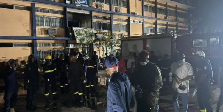 Ministère de la Sécurité : un incendie touchant le bâtiment principal maîtrisée 